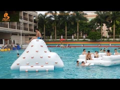 Iceberg Flotante Inflable Duradero para Niños Escalando la Montaña