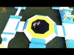 Certificado TUV Trampolín Flotante Inflable para Agua en Lago