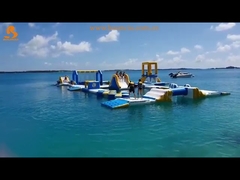 35mL*19mW Inflables Juegos de Parques Acuáticos Flotantes en Bermudas
