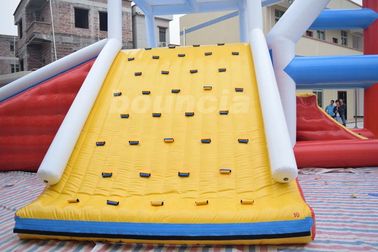 Commercial Grade Water Sports Inflatables Jumping Tower For Lake