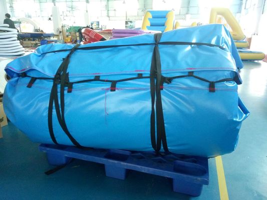 TUV Certification Inflatable Floating Water Park For Lake / Resort