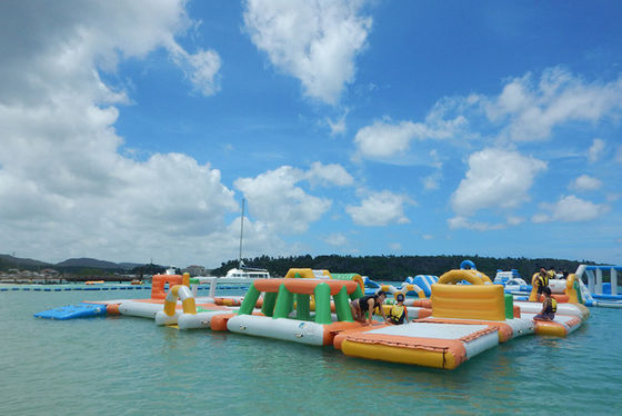 Bouncia Inflatable Sea Water Park Equipment For Kids and Adults