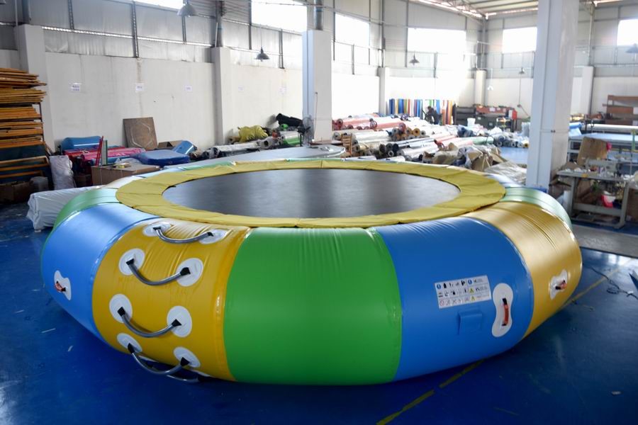 Trampolín inflable barato del agua de la calidad comercial con EN15649