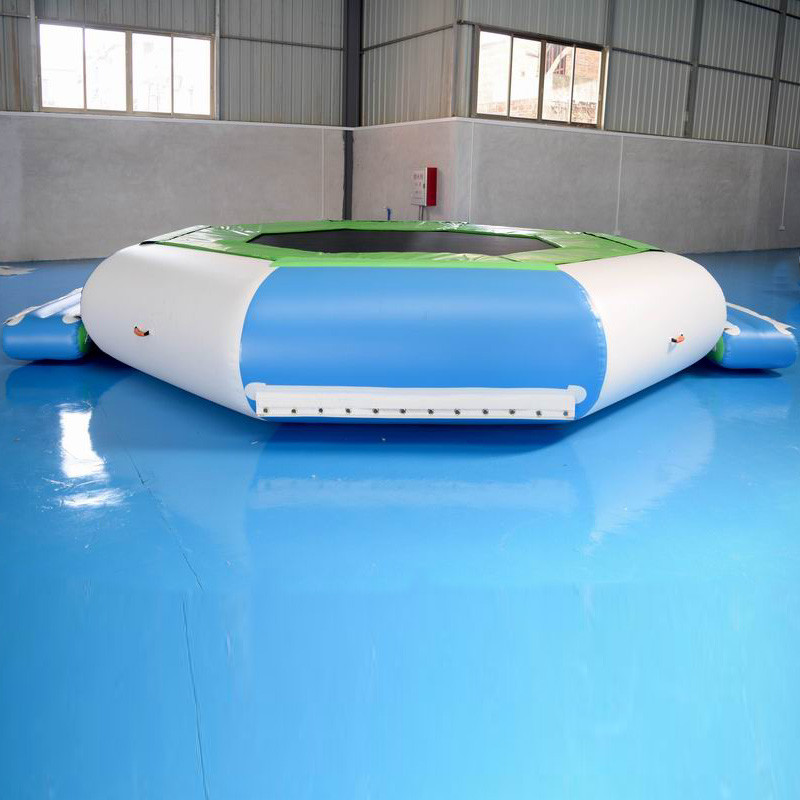 Trampolín combinado, trampolín inflable del agua del agua con la