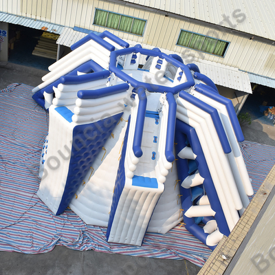 Equipo inflable gigante del parque del agua para los adultos y los niños